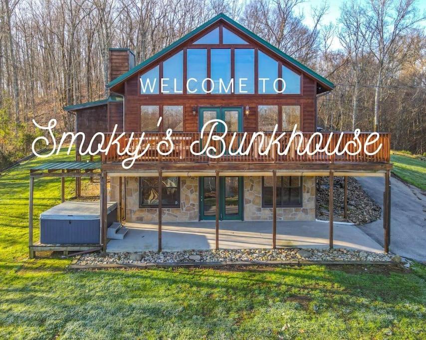 Dog Friendly! Views! Hot Tub! Close To Pf! Gsmnp Sevierville Exterior foto